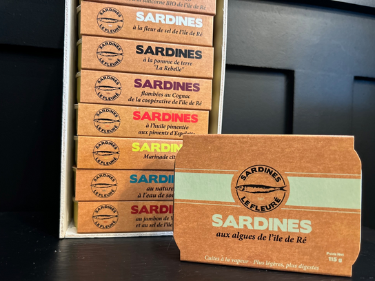 Sardines aux algues de l'île de Ré