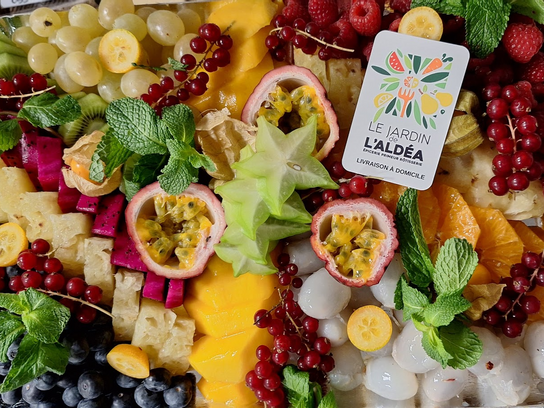 Plateau de fruits tranchés 6 personnes