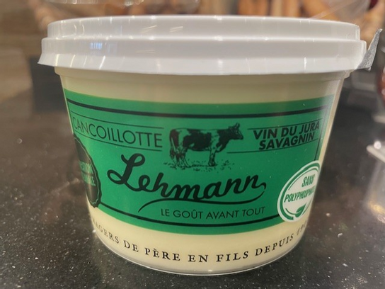 Cancoillotte vin jaune