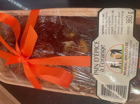 Pain d'épice à l'orange