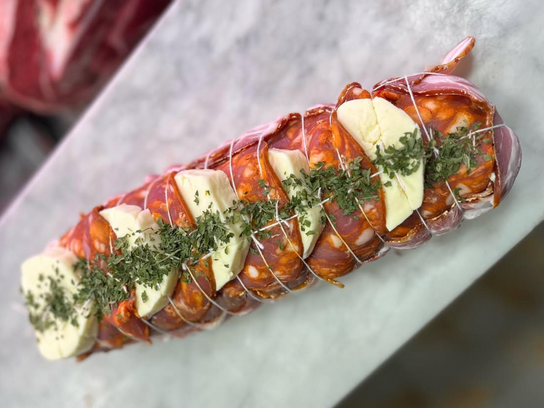 Filet mignon de porc chorizo mozza