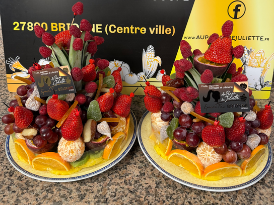 Pièce Montée de Fruits Frais