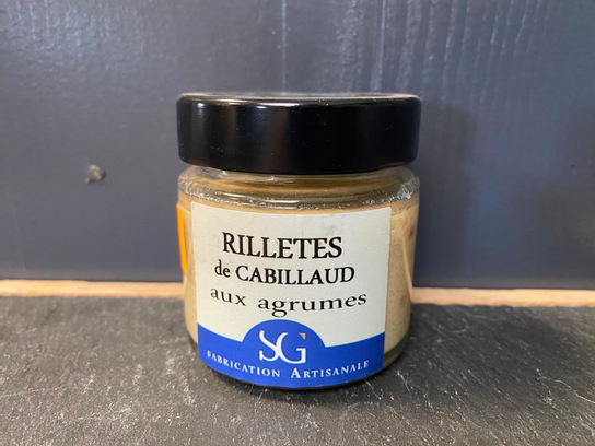 Rillettes de cabillaud aux agrumes