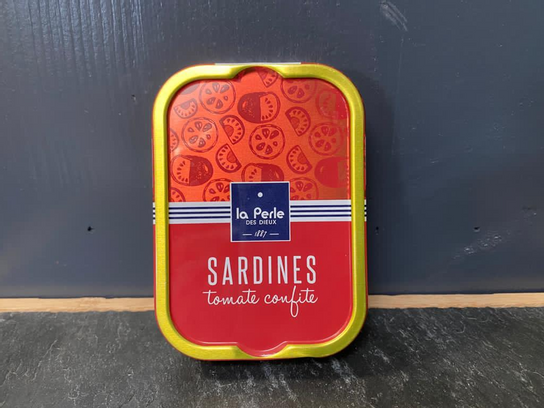 Sardines tomate confite