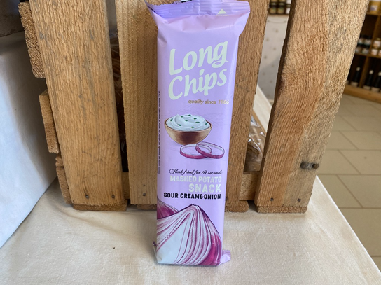 Long chips cream oignon