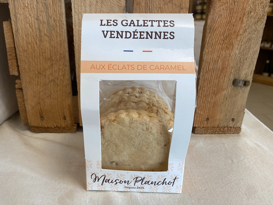 Galettes Vendéennes aux éclats de caramel