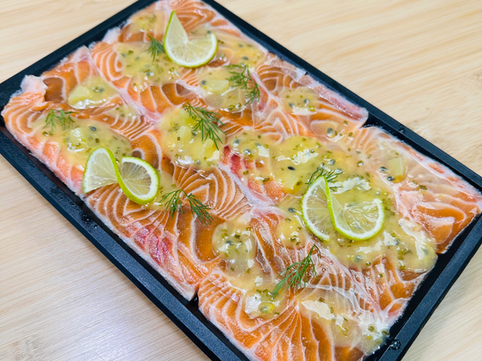 Carpaccio de saumon