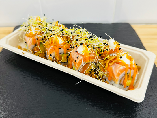 Sexy salmon rolls 8 pièces