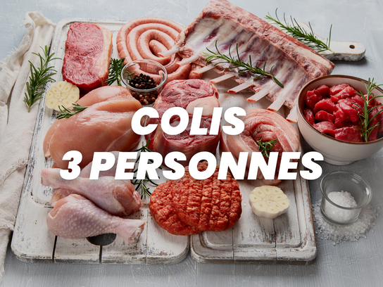 Colis pour 3 personnes