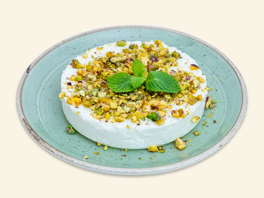 Mahalepi, crème de lait à la fleur d'oranger