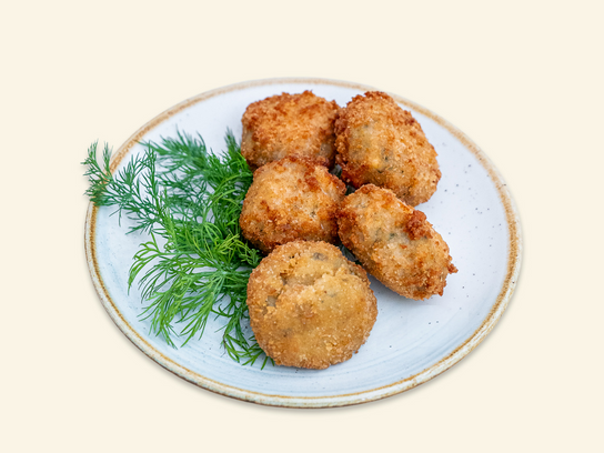 Melitzanokeftédès, galettes d'aubergines