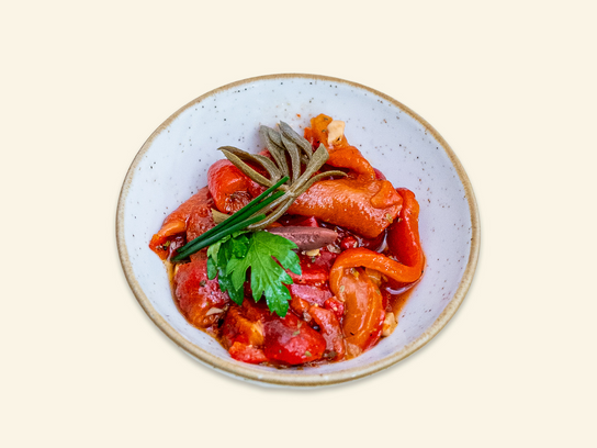 Poivrons doux grillés