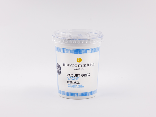 Yaourt vache 10% - 500g Mavrommatis