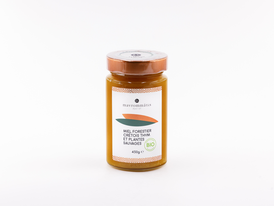 Miel BIO FORESTIER CRE. 270g - Mavrommatis