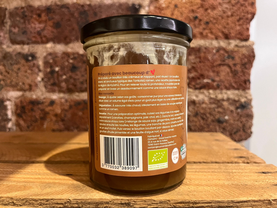 Bouillon d’os bio Japonais – Tonkotsû Ramen