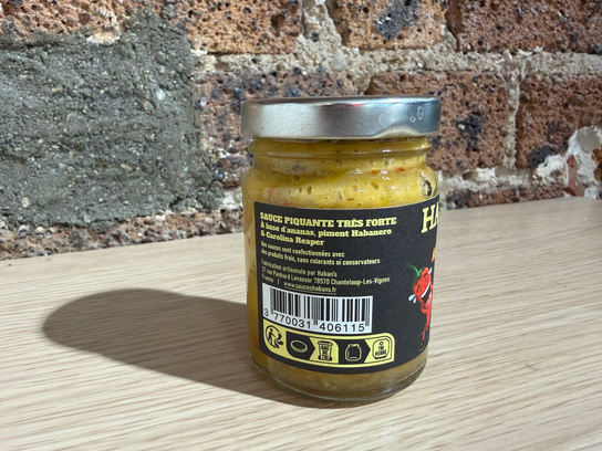 Anasthesie Sauce Piquante Ananas, Habanero, Carolina Reaper