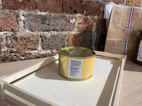 Ravioli de poisson au coulis de langoustines