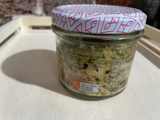 Tartinable de thon Albacore, coriandre, citron vert