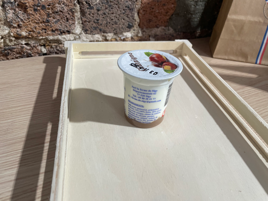 Yaourt brassé sucré Châtaigne au lait de vache