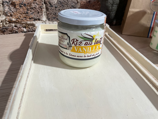 Riz au Lait à la Vanille de Madagascar