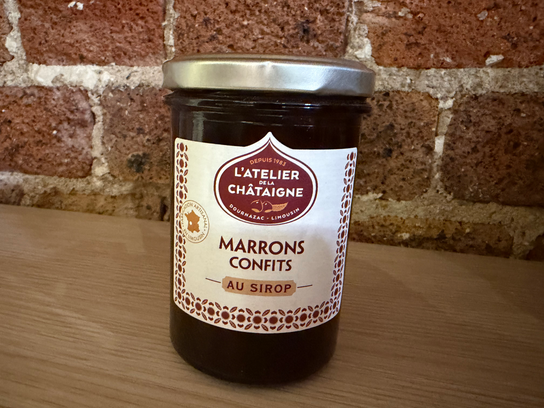 Marrons Confits au Sirop