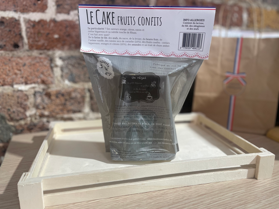 Le Cake aux fruits aux confits