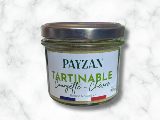 Tartinable courgette - chèvre