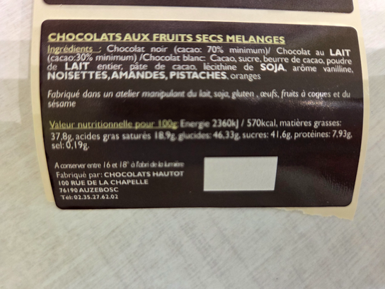 Plateau dégustation - 420 g
