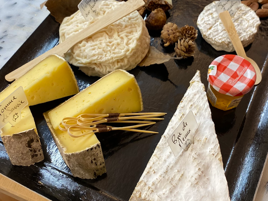Plateau fromages mixtes pour 4 personnes