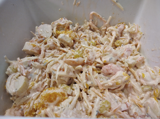 Salade de crustacés