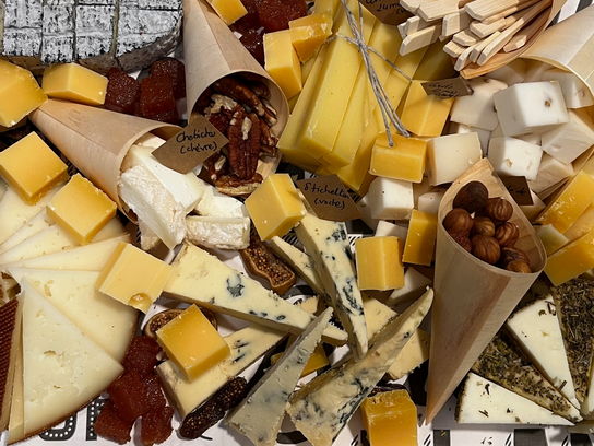 BOX FROMAGE + VIN BLANC POUR 2