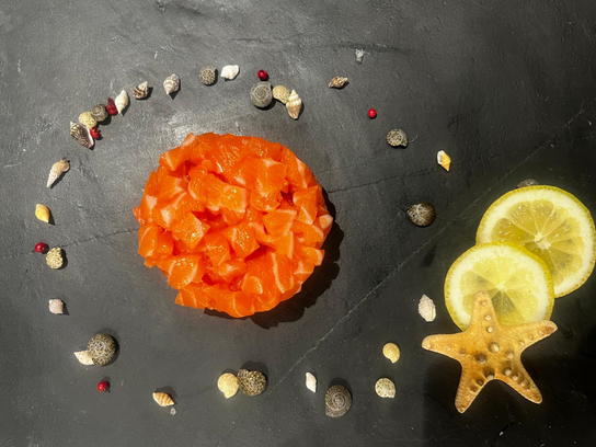 Tartare de saumon