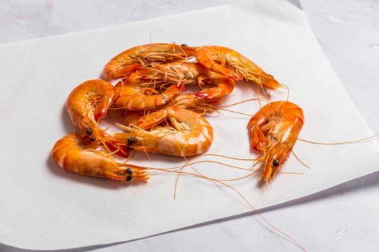 Gambas de Madagascar cuites Bio