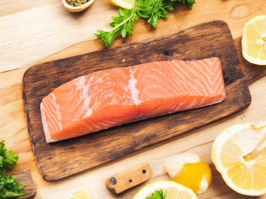 Pavé de saumon écossais avec peau - Enfant