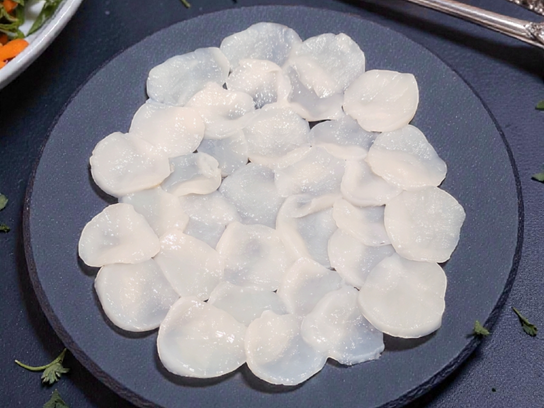 Carpaccio de  Coquilles Saint-Jacques