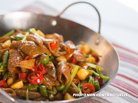 Fricassée de boeuf Thaï