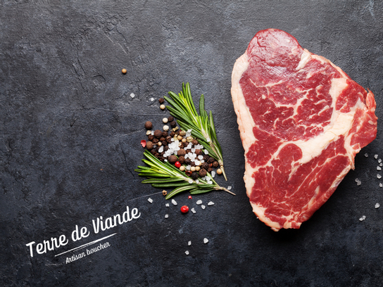Entrecôte de bœuf "Salers" maturée 50 Jours - 600 g