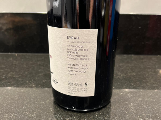 Syrah - Les Hautes Ribaudes