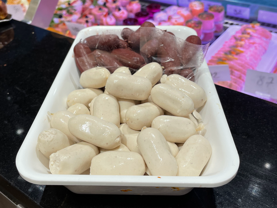 Boudin blanc cocktail