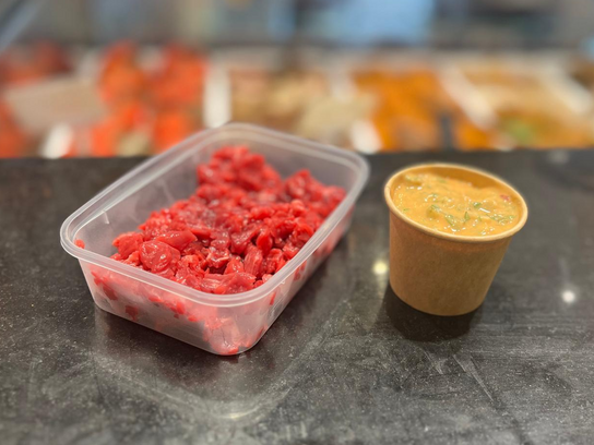 Tartare de boeuf au couteau
