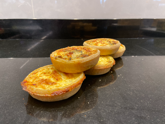 Quiche individuelle - Chèvre & poireau