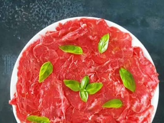 Carpaccio de boeuf
