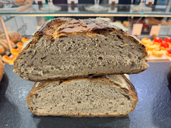 Pain signature bretonne à la coupe