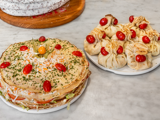 Aumônière de mille crêpes