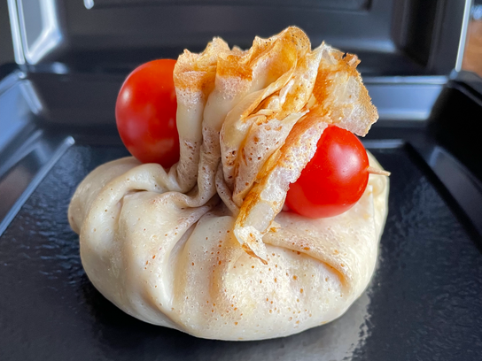 Aumônière de mille crêpes