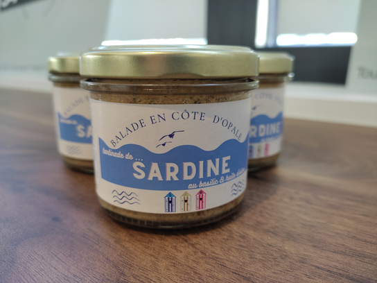 Rillettes de sardines de la côte d'opale