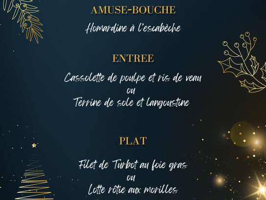 Menu Traiteur - Festif