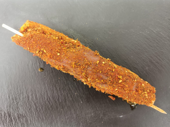 Brochette de magret de canard aux 3 épices