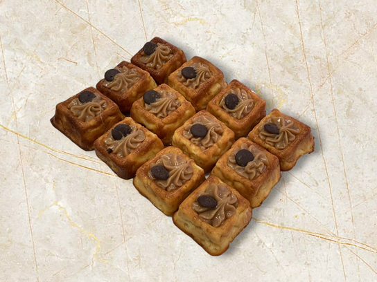 Gâteau aux pommes et caramel au beurre salé