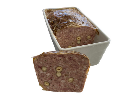 Terrine de lapin aux noisettes